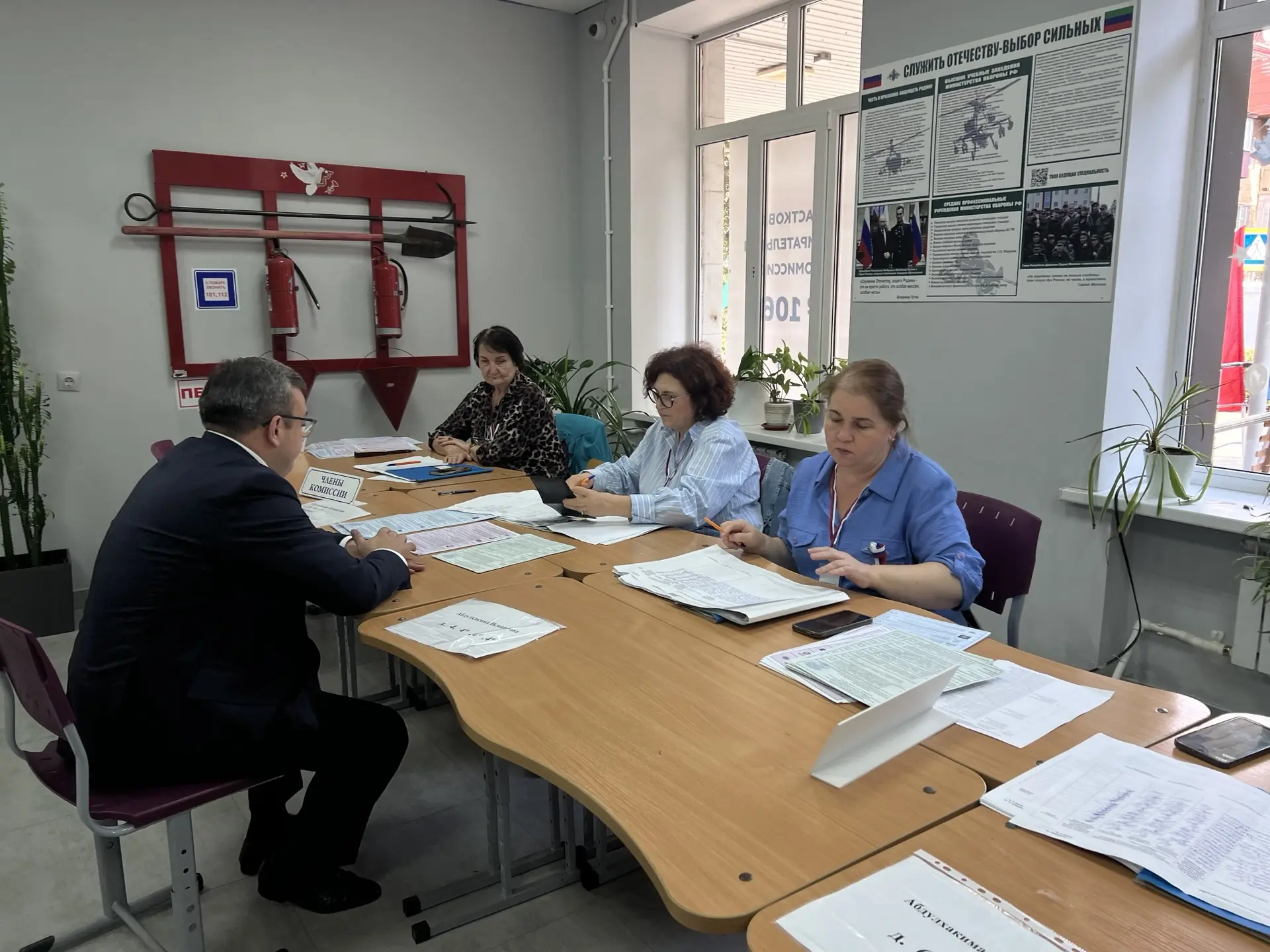 Магомедзагид Кихасуров принял участие в выборах